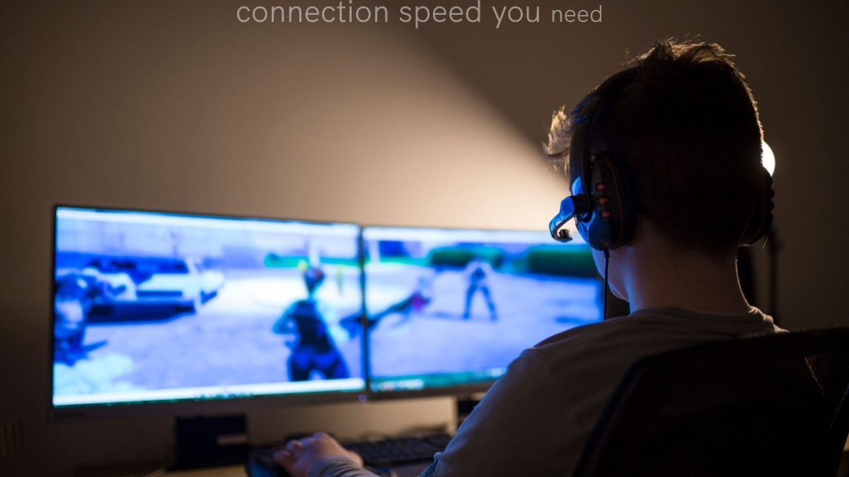 Do you want to play online? This is the Internet connection speed you need