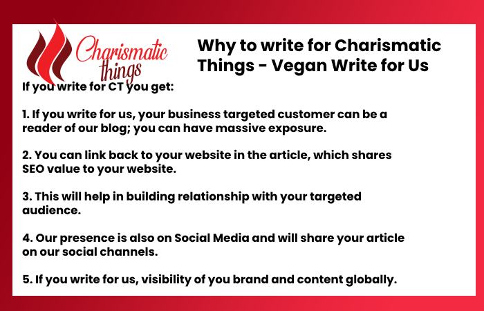 Why to write for Chrismatic Things(4)