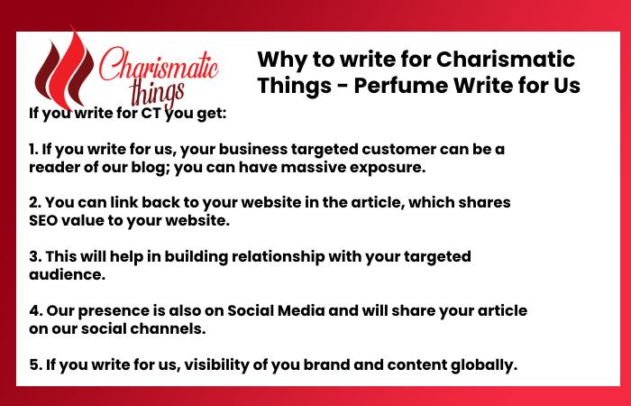 Why to write for Chrismatic Things(5)