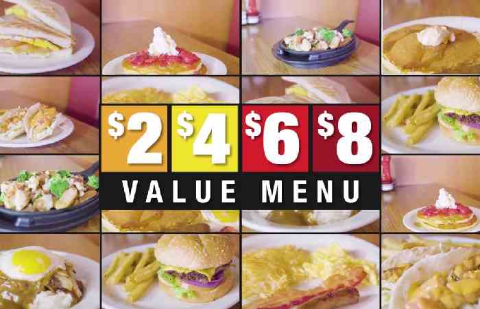 Denny's $2 $4 $6 $8 Menu 2022