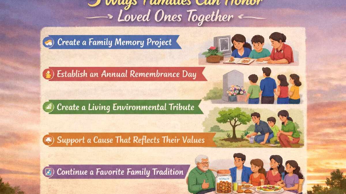 5 Ways Families Can Honor Loved Ones Together