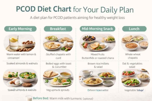 pcod diet chart for weight loss