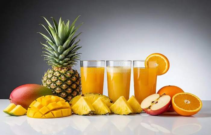 pineapple juice vs other fruit juices