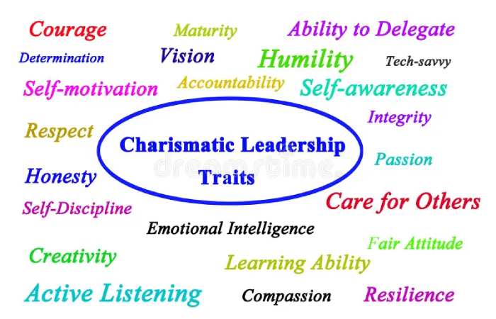 real-life examples of charismatic traits