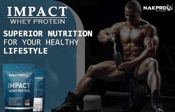 nakpro impact whey protein isolate & concentrate