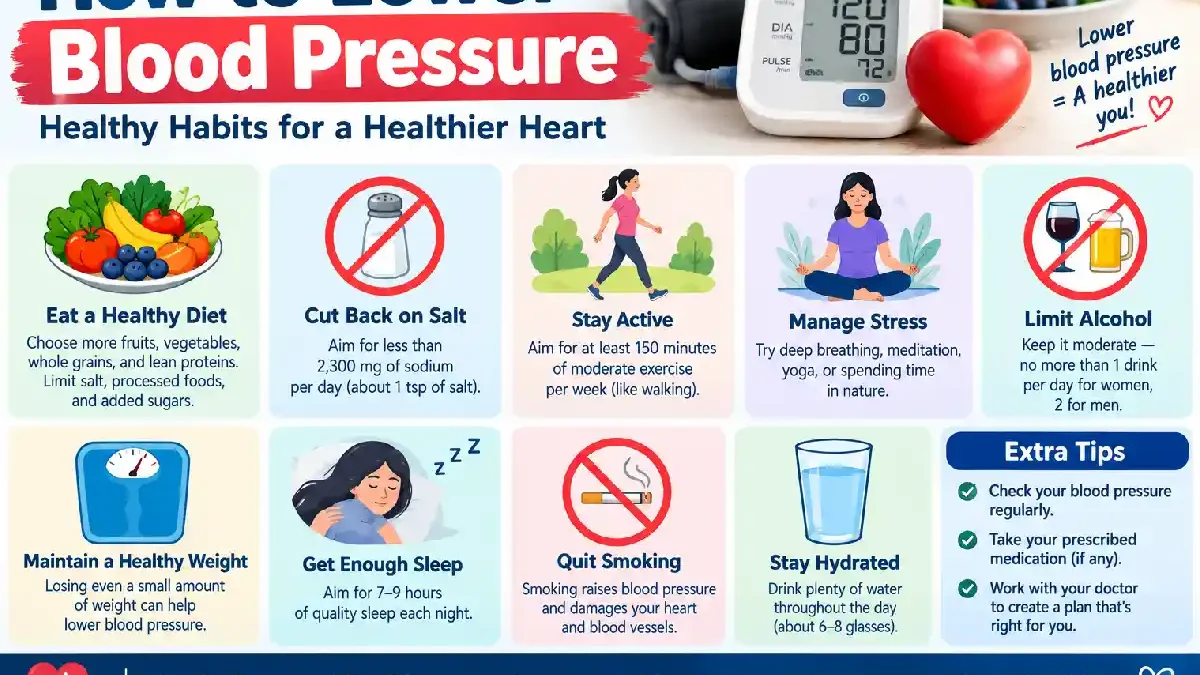 How to Lower Blood Pressure: 10 Effective Ways to Manage Hypertension