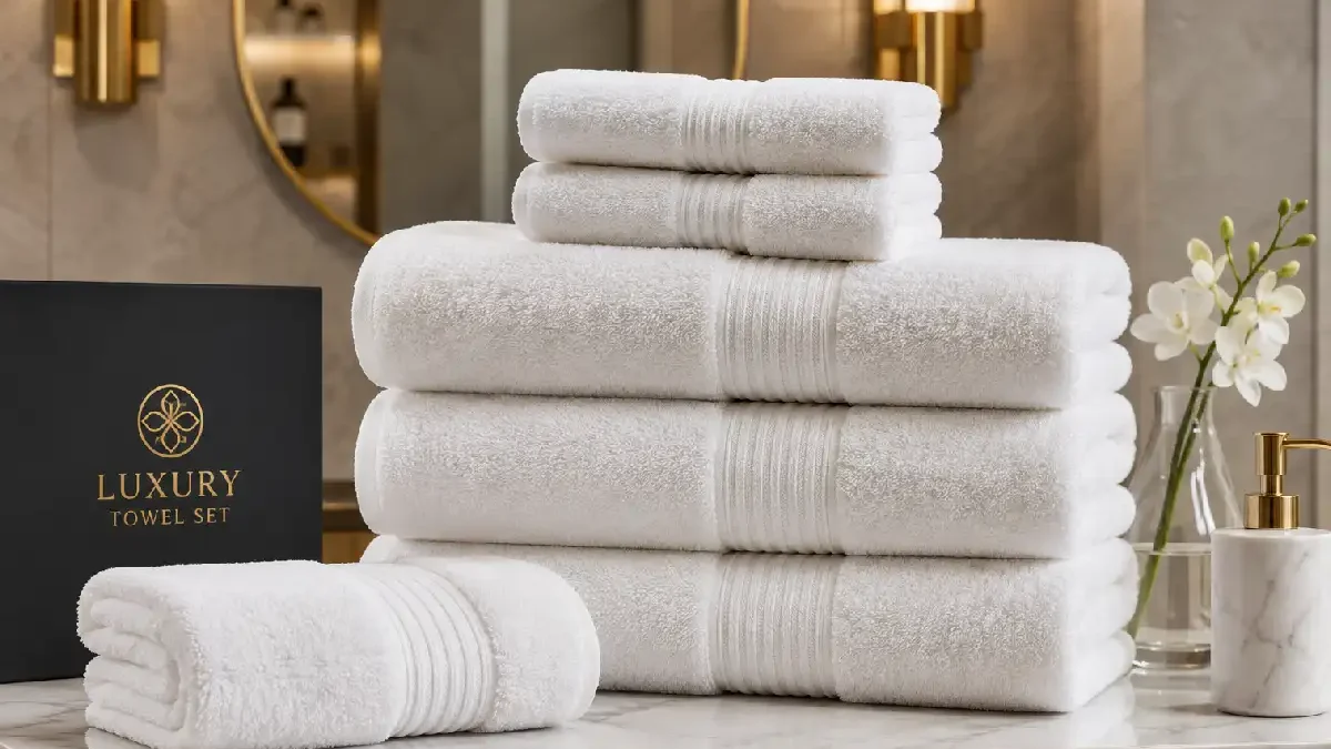 Luxurious Hotel-Style Plush Towel Set for Everyday Comfort