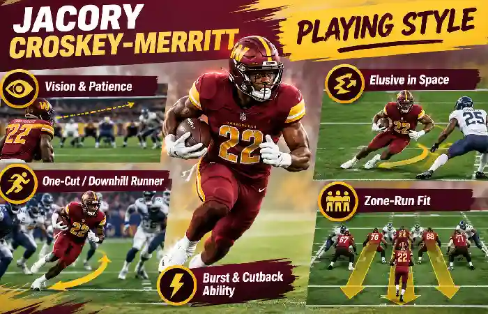 playing style of jacory croskey-merritt